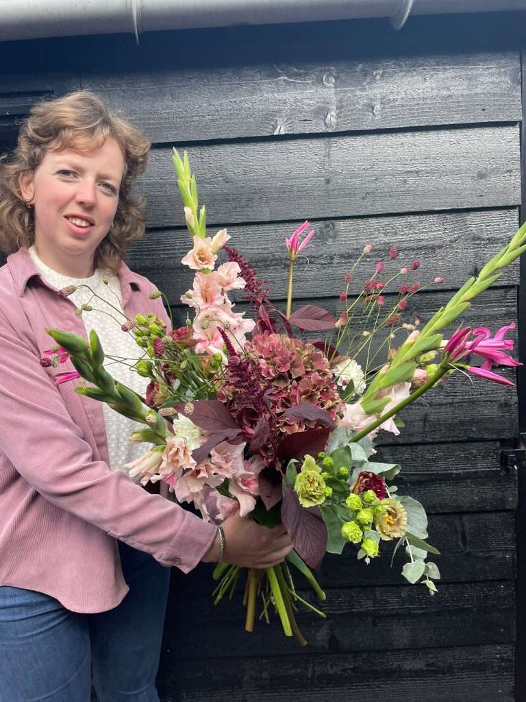 Allure herfstboeket met hortensia