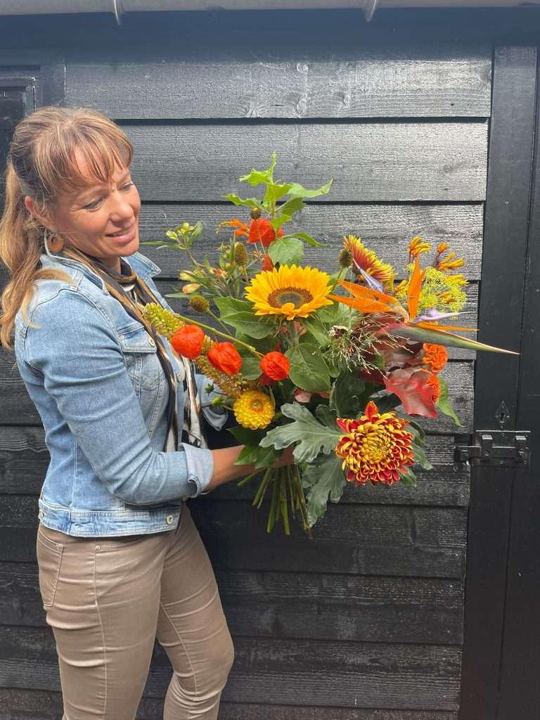 indian summer herfstbloemen bezorgen in Sneek en heerenveen